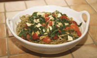 Pâtes Alegria aux légumes et feta